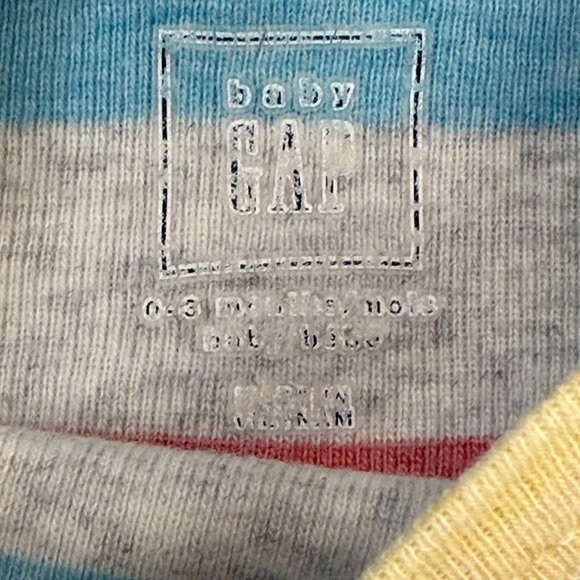 GAP - Multicolor Striped Baby 2-piece set - Picture 3 of 5